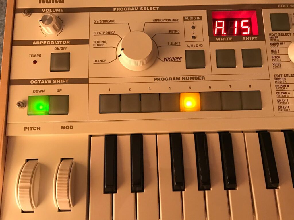 MicroKorg Synthesizer
