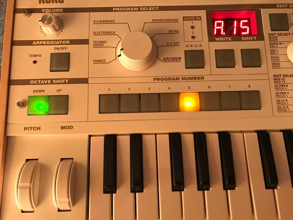 MicroKorg Synthesizer