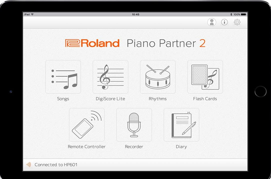 Roland piano partner