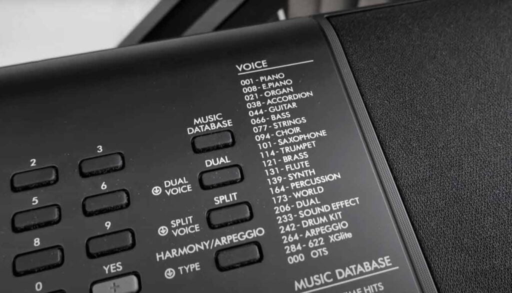 Yamaha PSR-E373 and EW-310
