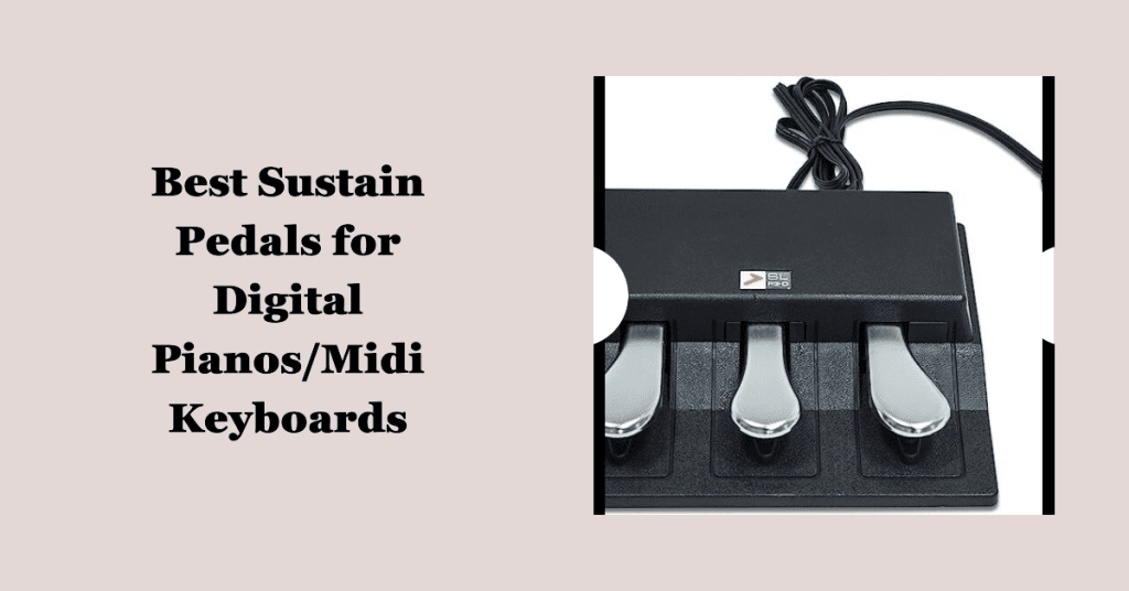 Best Sustain Pedals For Digital Pianos/Midi Keyboards 2024